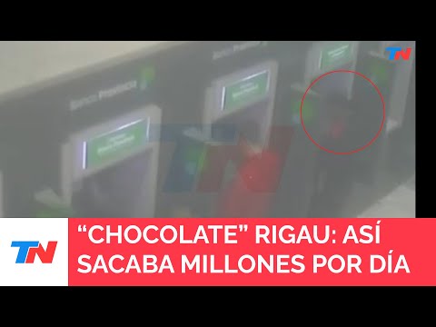 CHOCOLATE Rigau: Así sacaba millones del cajero