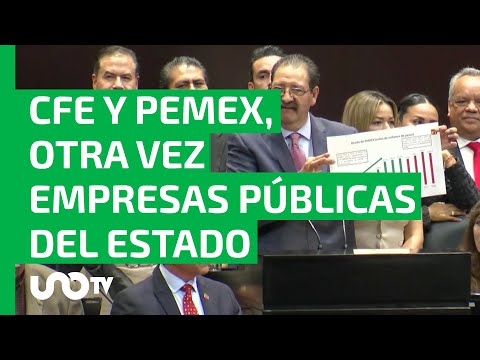 CFE y Pemex, otra vez empresas públicas del Estado