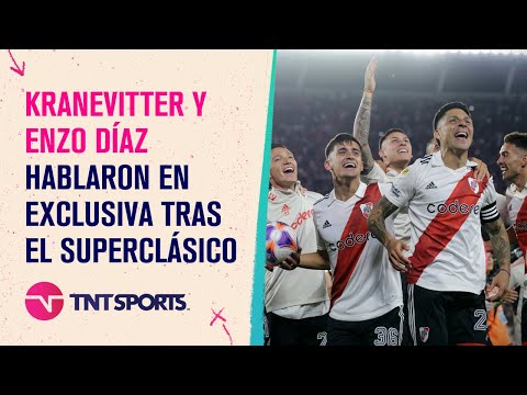 Matías #Kranevitter y Enzo #Díaz hablaron en exclusiva con #PelotaParada tras el #River - #Boca