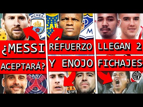 Esto PROPONEN a MESSI ¿VA a CITY+ BOCA busca COLOMBIANO+ ENOJO con PAVÓN+ PALAVECINO llegó a RIVER