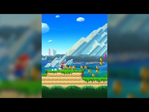 super mario run video