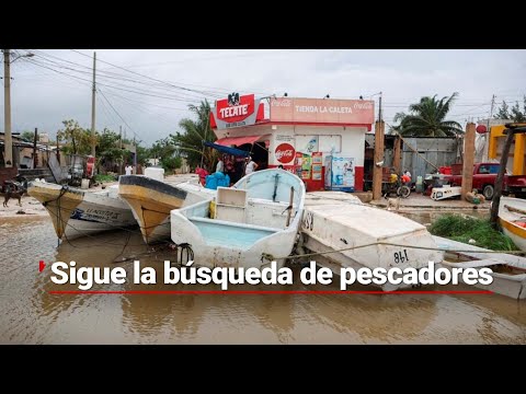 AÚN LOS BUSCAN | Familias esperan noticias de 8 pescadores perdidos en Yucatán