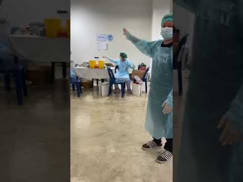 ฉีดวัคซีนชิโนฟาร์มเข็มแรก-ขอบพ ฉีดวัคซีนชิโนฟาร์มเข็มแรก-ขอบพ