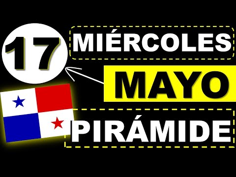 Pirámide de la Lotería de Panamá para Miércoles 17 Mayo 2023 Decenas Suerte Para Sorteo Miercolito