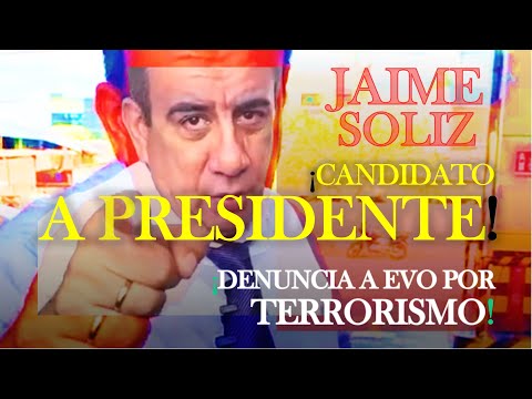 ¡BOMBA! JAIME SOLIZ CANDIDATO A LA PRESIDENCIA CON FUERTE DENUNCIA A EVO MORALES | #CabildeoDigital