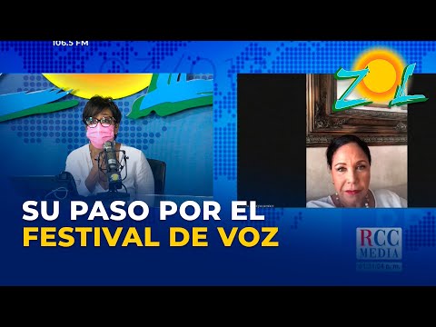 Adalgisa Pantaleón y su paso por el Festival De Voz
