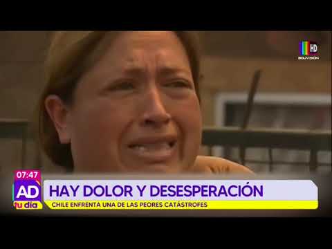 Tragedia en Chile: Hay dolor y desesperación