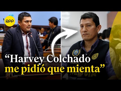 Américo Gonza afirma que Harvey Colchado le pidió que de falsas declaraciones
