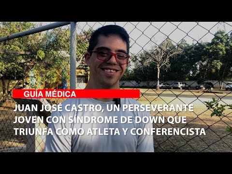 Juan José Castro, un perseverante joven con Síndrome de Down que triunfa como atleta y conferencista