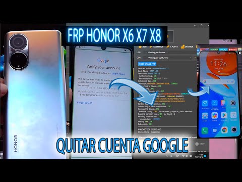 FRP HONOR X7 QUITAR CUENTA GOOGLE UN CLICK UNLOCKTOOL CMA LX 1 LX2 LX3 METODO ACTUALIZADO