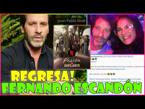 INCREÍBLE! Fernando Escandon REGRESARÍA a LA TERCERA TEMPORADA!  Actriz DESPEJÓ DUDAS de SEGUIDORES