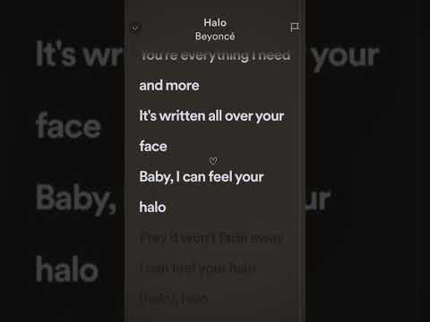 Beyoncé - Halo #beyoncé #halo #slowed #lyrics