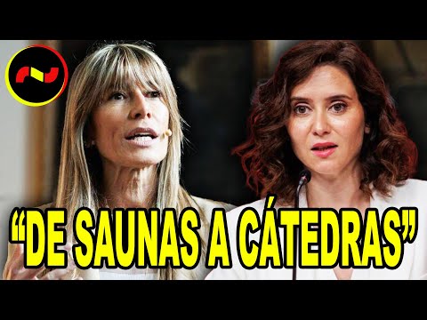 Ayuso HUMILLA a Begoña Gómez “DE SAUNAS A CÁTEDRAS”