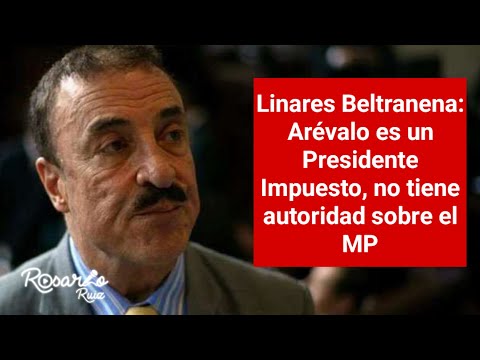 Linares Beltranena interpone amparo contra Bernardo Arévalo por citar a Fiscal Consuelo Porras
