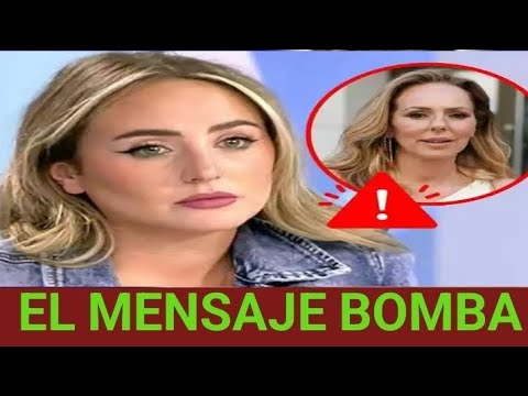 BOMBA!! Rocío Flores manda un mensaje que debería preocupar a Rocío Carrasco: ‘He estado…’