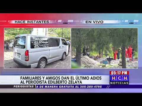 En cementerio los Ángeles familiares y amigos dan último adiós al colega periodista José Edilberto Z
