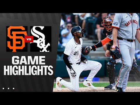 Giants vs. White Sox Game Highlights (6/28/25) | MLB Highlights