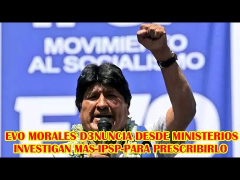 EVO MORALES SE PRONUNCIA SOBRE LAS CARTAS DEL MAS-IPSP QUE INVESTIGAN EL MINISTERIO..