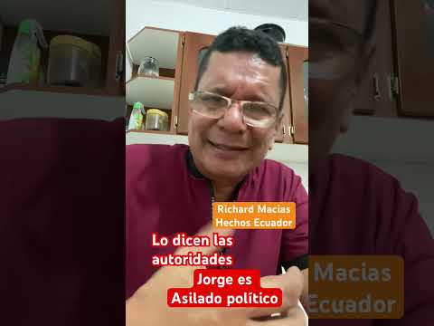 Mexico si concedió Asilo Político a Jorge Glas