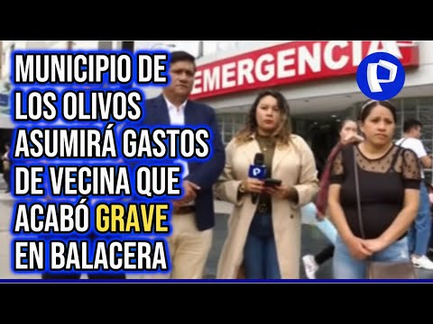 Municipio de Los Olivos cubrirá gastos de mujer herida durante rescate de empresaria