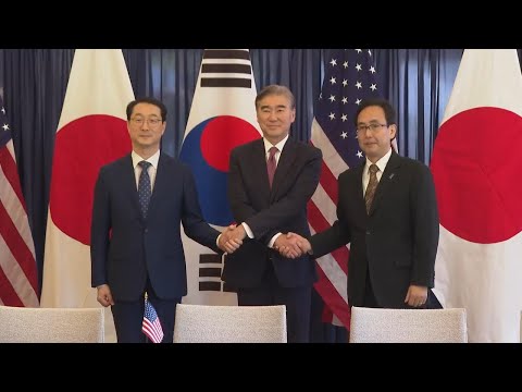 US, South Korea, Japan seek to restrict North Korea after its delivery of military equipment to Russ
