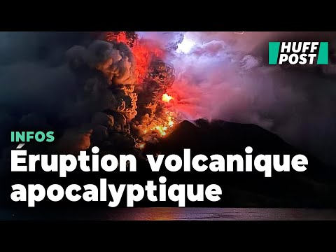 Les images apocalyptiques de l’éruption volcanique en Indonésie