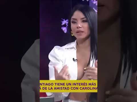 SANTIAGO CASTRO SE LE DECLARÓ A CAROLINA JAUME EN VIVO EN CONTACTO