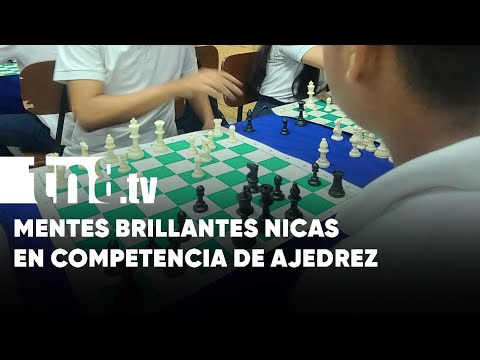 Mentes brillantes de Nicaragua se disputan el título en festival de ajedrez