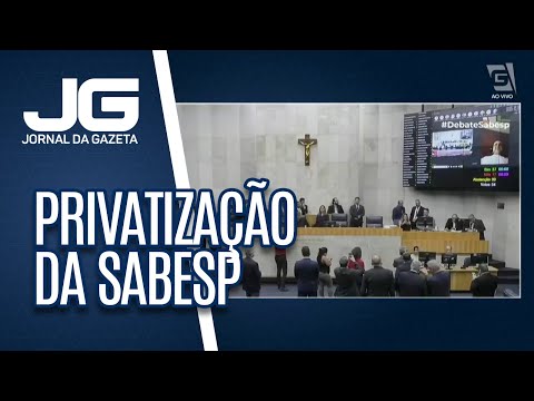 Justiça suspende segunda votação na Câmara que aprovou privatização da Sabesp