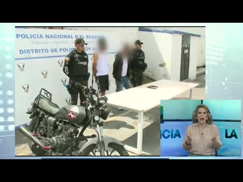 Detienen a extranjeros que intentaron robar en Quito