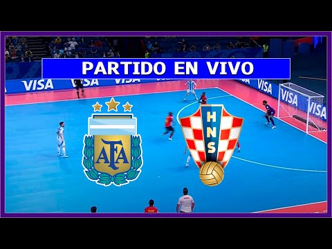 ARGENTINA vs CROACIA EN VIVO  MUNDIAL FUTSAL 2024 - OCTAVOS DE FINAL  | LA SECTA DEPORTIVA