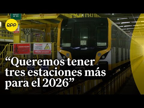 Línea 2: Esperamos tener las 27 estaciones de la 'Línea 2' para el 2028, indica Raúl Pérez