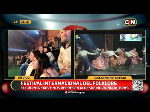 Paraguayos desde Festival Internacional del Folklore