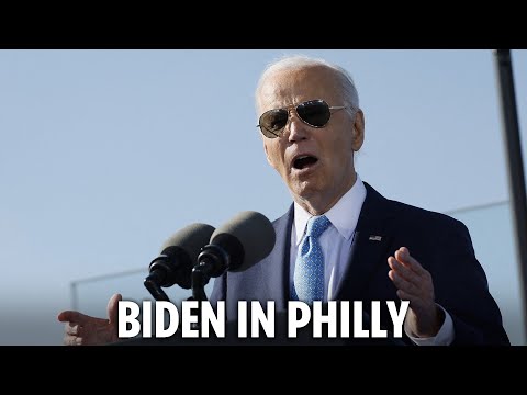 LIVE: Joe Biden delivers major speech in Philadelphia after shock ‘garbage’ gaffe