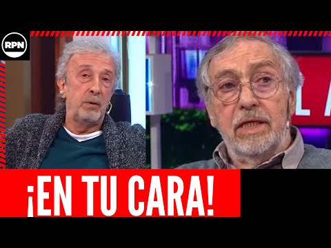 Eduardo Blanco le cerró la boca al aire al macrista libertario Luis Brandoni