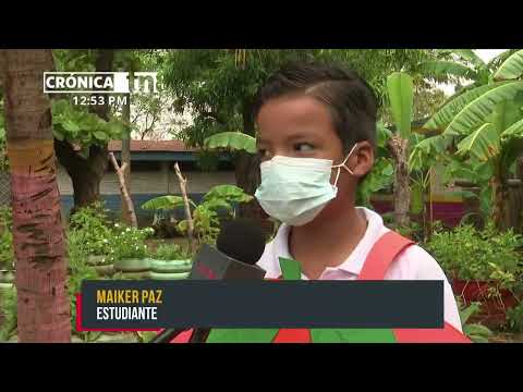 Estudiantes conmemoran «Día de la madre Tierra» - Nicaragua
