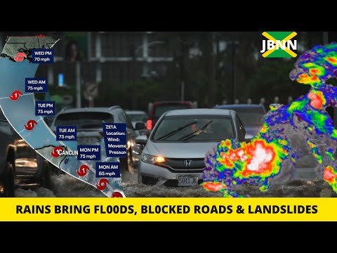 Tropical Storm Zeta Brings Fl00ding Across Jamaica October 25 2020(Videos)/JBNN