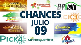 Resultados del Chance del Jueves 9 de Julio de 2020 | Loterías ????????????????