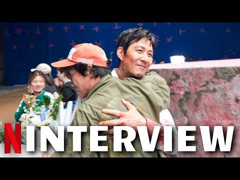 SQUID GAME Season 3 - Behind The Scenes Talk With Lee Jung Jae, Lee Byung Hun, Jo Yuri & Yim Si wan
