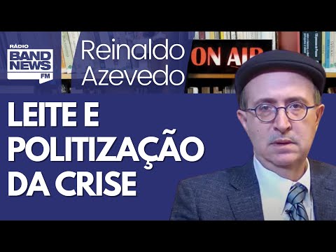 Reinaldo: Ainda não existe acordo final sobre Rio Grande do Sul; Leite faz o de (mau) hábito