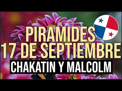 Pirámide Lotería de Panamá Domingo 17 de Septiembre 2023  - Pirámide de Chakatin y Malcolm Ramos