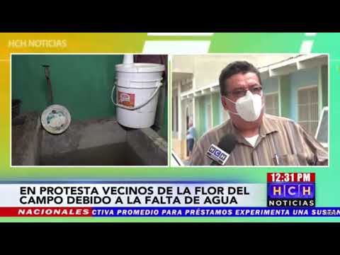 Vecinos de la Flor del Campo anuncian acciones para exigir agua potable