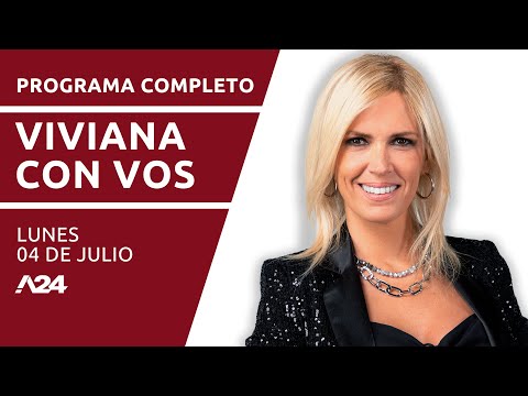 ¿Hasta cuándo? + Jorge Lanata #VivianaConVos PROGRAMA COMPLETO 04/07/2022