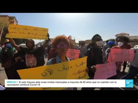 En una nueva jornada de protestas en Sudán se exigió el regreso de un Gobierno civil