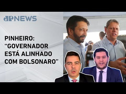 Tarcísio anuncia voto em Ricardo Nunes nas eleições para SP; Ferreira e Pinheiro comentam