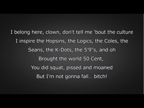 Eminem - Fall (Lyrics)