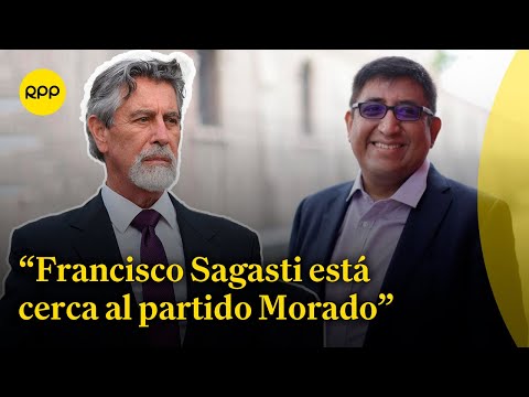 Francisco Sagasti se encuentra cerca al partido Morado, indica Luis Durán