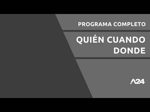 LEY ÓMNIBUS + Comerciantes rehenes de la Ley Ómnibus #QuiénCuándoDónde PROGRAMA COMPLETO 02/02/2024