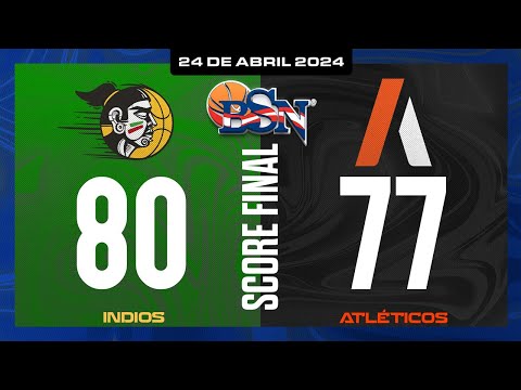 Indios de Mayagüez vs. Atléticos de San Germán - Juego Resumido - BSN 2024