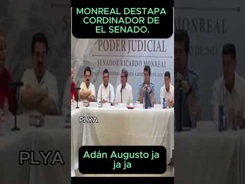 MONREAL DESTAPA QUIEN SERA EL COORDINADOR DEL SENADO.?  #política #mexico #2024